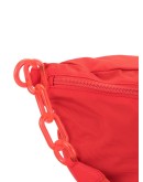 logo embroidered belt bag