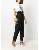 logo-plaque belt bag