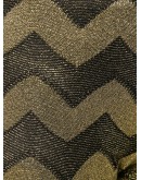 zigzag wide-leg trousers
