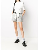logo-waistband shorts