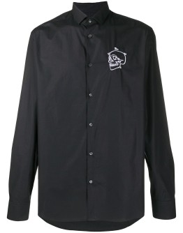 outline skull shirt 