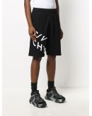 embroidered logo casual shorts