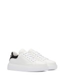 contrast-heel low-top sneakers