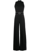 embellished trim jumpsuit