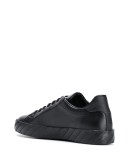 low-top leather sneakers