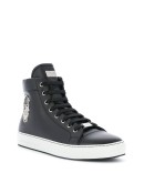 Skull hi-top sneakers