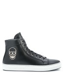 Skull hi-top sneakers