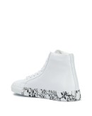 skull-print high-top sneakers
