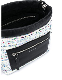 K/Soho tweed bucket bag
