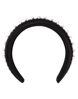 pearl-embellished headband