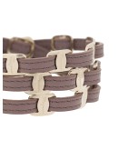 Vara triple-strap buckle bracelet