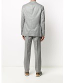 striped two-piece suit 