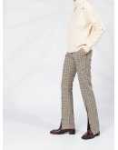 tie effect roll neck jumper