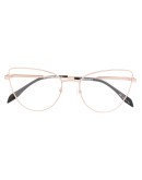 cat-eye frame eye glasses