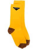 triangle logo socks