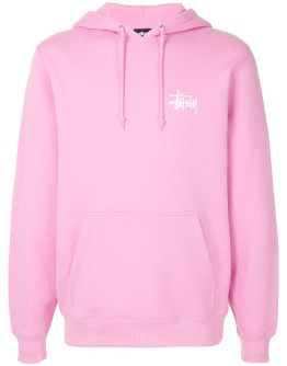 oversized logo print hoodie