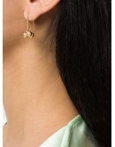 cluster drop earrings