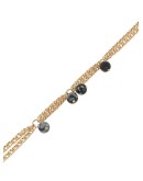 chain link ball charm bracelet