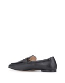 T logo loafers