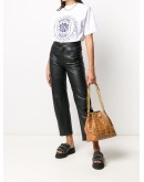 Essential Visetos-print bucket bag