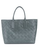 Intrecciato weave tote bag