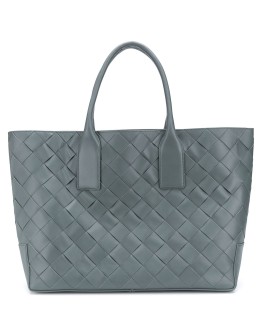 Intrecciato weave tote bag