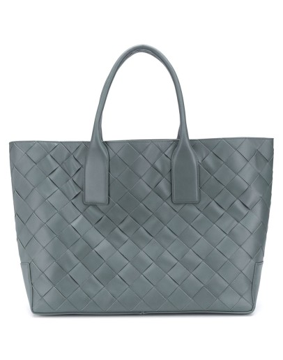 Intrecciato weave tote bag