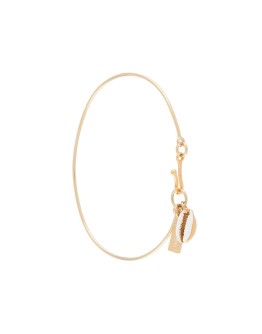shell-charm bracelet