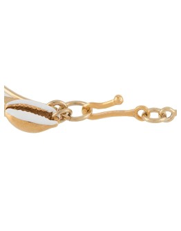 shell-charm bracelet