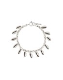 shell-charm bracelet