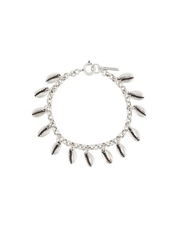 shell-charm bracelet