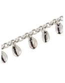 shell-charm bracelet