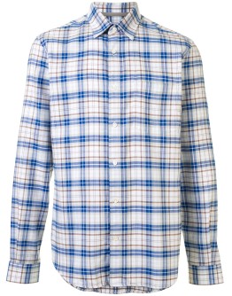 long sleeved plaid shirt
