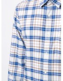 long sleeved plaid shirt