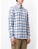 long sleeved plaid shirt