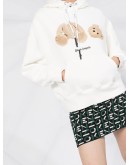 intarsia-knit logo skirt