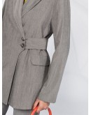 long side fastening blazer