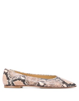 Betty snakeskin ballerinas 