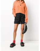 crinkled tech shorts