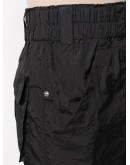 crinkled tech shorts