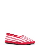 striped slip-on espadrilles
