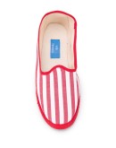 striped slip-on espadrilles