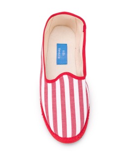 striped slip-on espadrilles