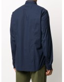 embroidered-logo shirt