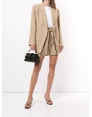 Kinsley belted shorts