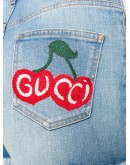 fringed denim shorts