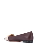 Jackie buckle-detail ballerina shoes
