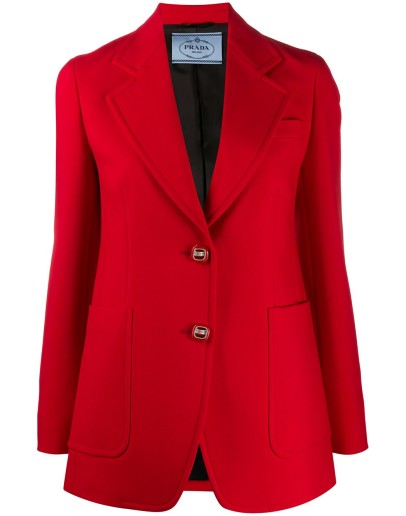 single-breasted blazer