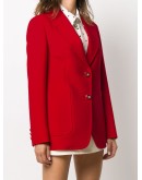single-breasted blazer