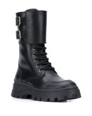 chunky lace-up boots